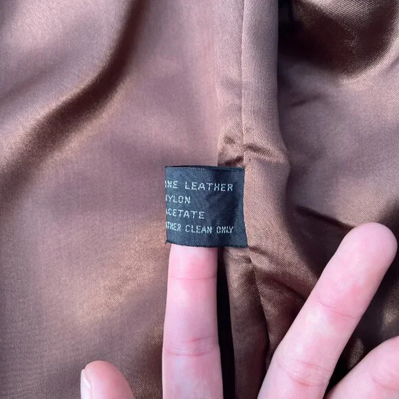 Vintage Scully Genuine Leather Blazer Mens Size 44 Western Cowboy Outerwear